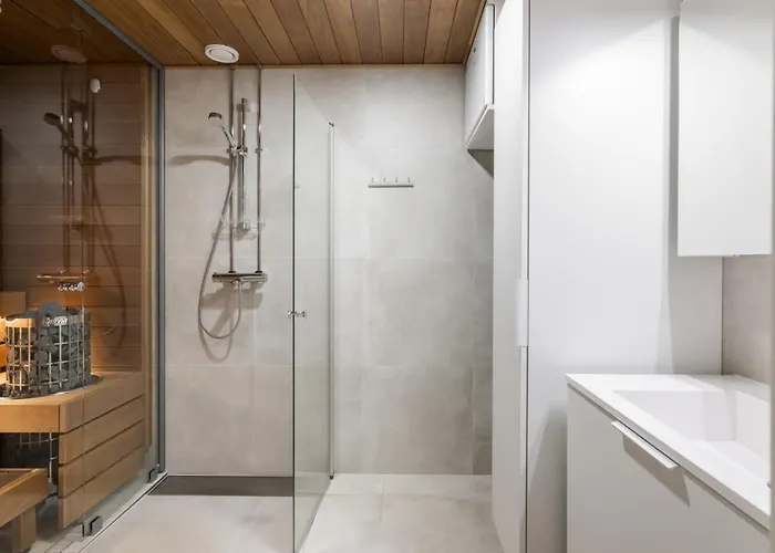 شقة Family In The Heart Of Of The And Sauna Jyväskylä